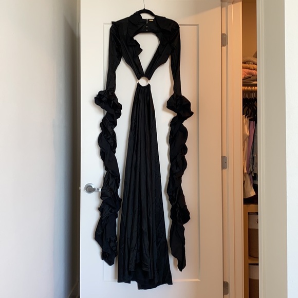 *NEW* CULT GAIA Kaia Gown Black - Picture 4 of 4